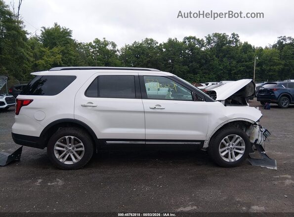 1FM5K8D87KGA85035 2019 FORD EXPLORER Белый Вид задней части салона