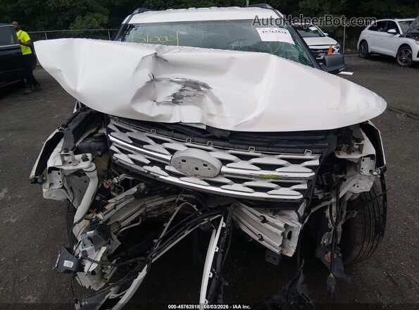 1FM5K8D87KGA85035 2019 FORD EXPLORER Белый Вид сзади