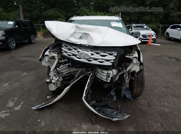 1FM5K8D87KGA85035 2019 FORD EXPLORER Белый Вид щитка приборов