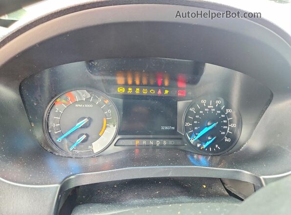 1FM5K8D88GGA31458 2016 FORD EXPLORER Blue ხელსაწყოთა პანელის ხედი