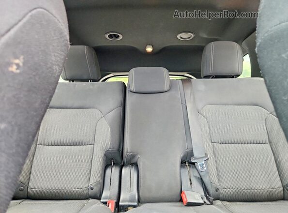 1FM5K8D88GGA31458 2016 FORD EXPLORER Blue უკანა სავარძლების ხედი
