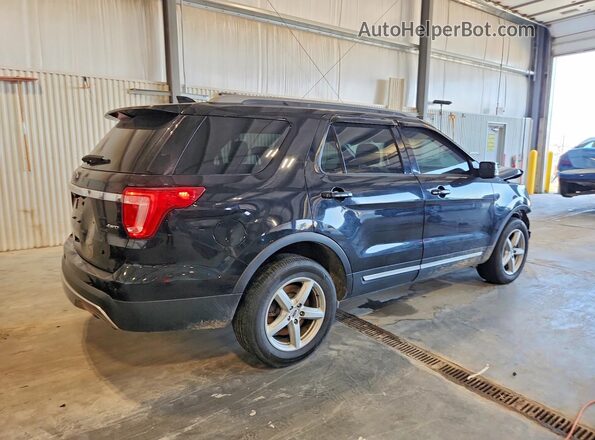 1FM5K8D88GGC02693 2016 FORD EXPLORER Black Հետևի աջ