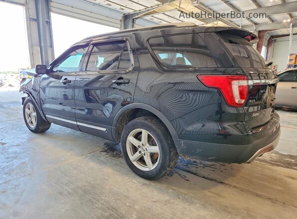 1FM5K8D88GGC02693 2016 FORD EXPLORER Black Հետևի ձախ