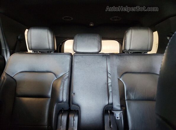 1FM5K8D88GGC02693 2016 FORD EXPLORER Black Հետևի նստատեղերի տեսք