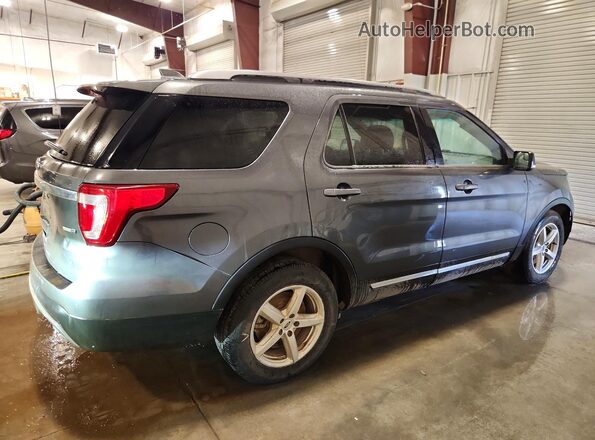 1FM5K8D88GGD11980 2016 FORD EXPLORER Серый Задняя правая четверть