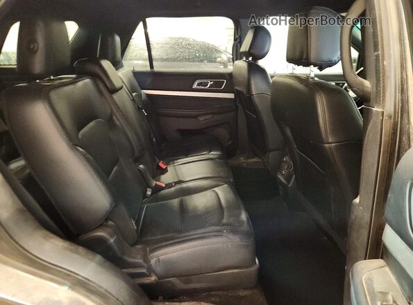 1FM5K8D88GGD11980 2016 FORD EXPLORER Серый Вид задней части салона