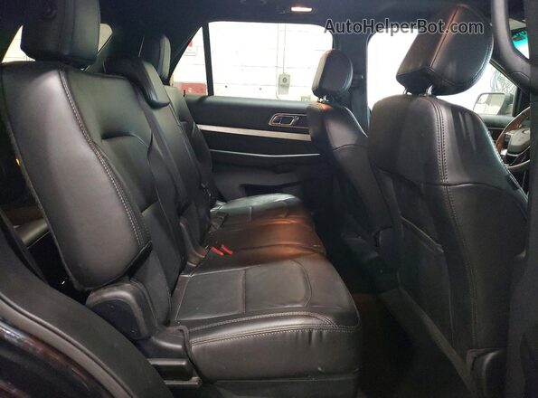 1FM5K8D88HGA74747 2017 FORD EXPLORER Black Սալոնի հետևի տեսք
