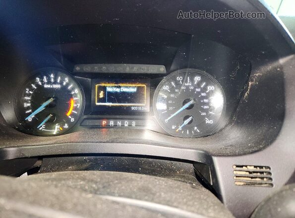 1FM5K8D88HGC81865 2017 FORD EXPLORER Белый Вид щитка приборов