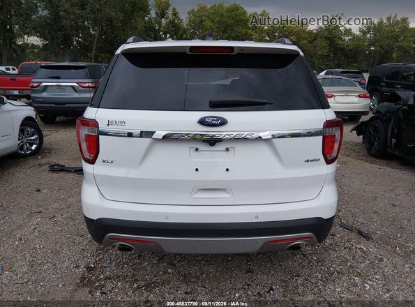 1FM5K8D88HGD44625 2017 FORD EXPLORER White 