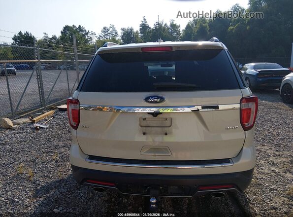 1FM5K8D88JGA52589 2018 FORD EXPLORER Кремовый 