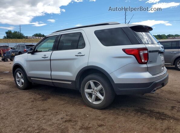 1FM5K8D88JGB91251 2018 FORD EXPLORER Silver Հետևի ձախ