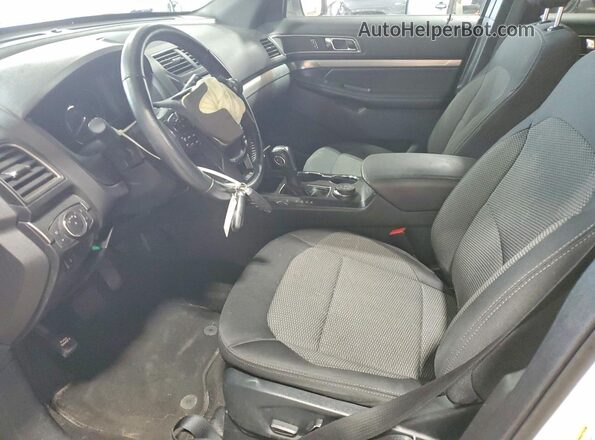 1FM5K8D88JGC61041 2018 FORD EXPLORER White Սալոնի դիմացի տեսք