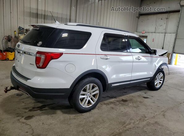 1FM5K8D88JGC61041 2018 FORD EXPLORER White Հետևի աջ