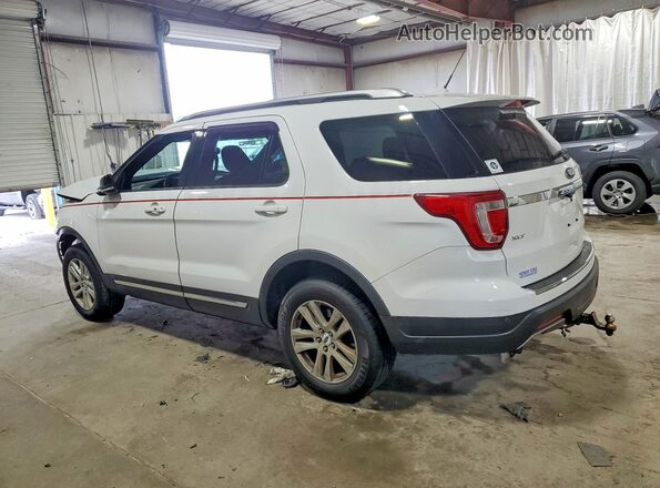1FM5K8D88JGC61041 2018 FORD EXPLORER White Հետևի ձախ