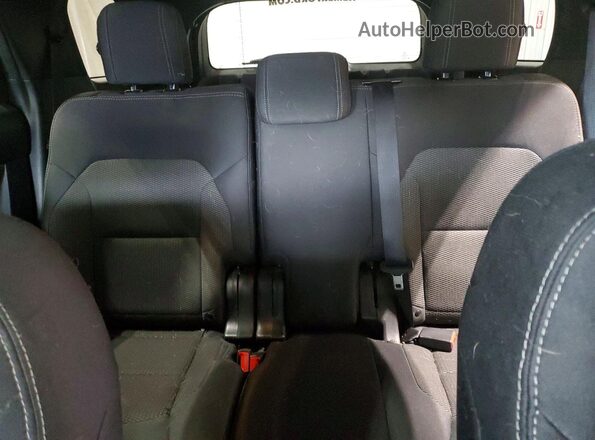 1FM5K8D88JGC61041 2018 FORD EXPLORER White Հետևի նստատեղերի տեսք