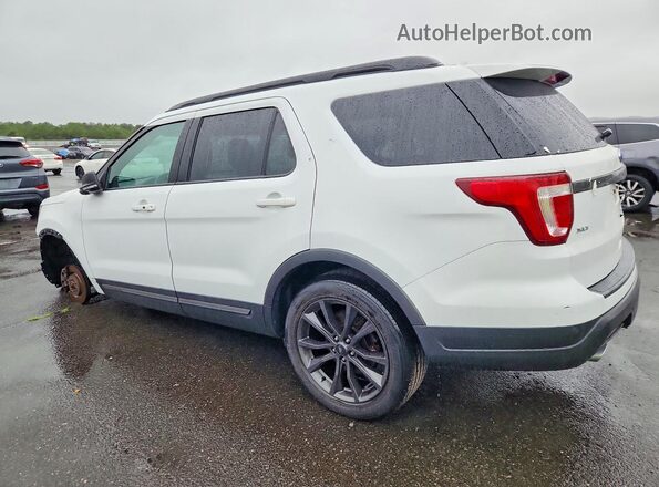 1FM5K8D88KGA81334 2019 FORD EXPLORER White Trasero izquierdo