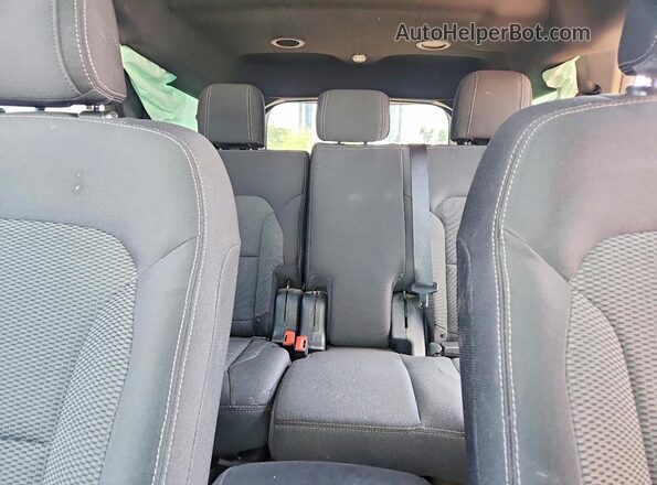 1FM5K8D89GGA37253 2016 FORD EXPLORER Серебряный Вид задних сидений