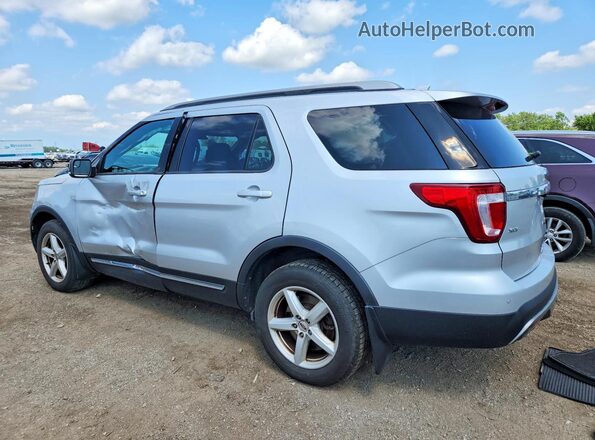 1FM5K8D89GGA37253 2016 FORD EXPLORER Серебряный Задняя левая четверть