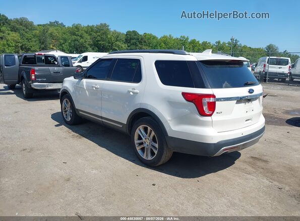 1FM5K8D89GGC19289 2016 FORD EXPLORER White Tył lewy