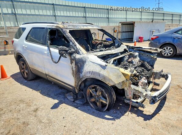 1FM5K8D89GGC83154 2016 FORD EXPLORER Burn Delantero derecho