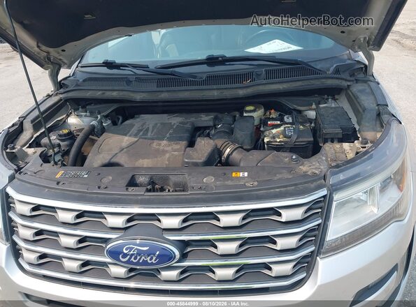 1FM5K8D89GGD23667 2016 FORD EXPLORER Серебряный Вид сзади