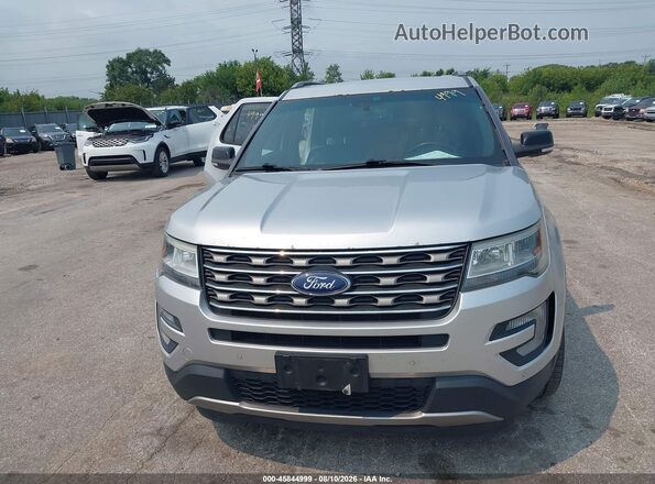 1FM5K8D89GGD23667 2016 FORD EXPLORER Серебряный Вид щитка приборов