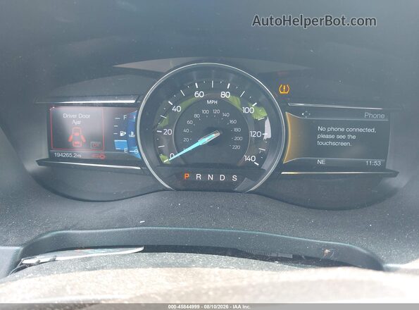 1FM5K8D89GGD23667 2016 FORD EXPLORER Серебряный Вид задних сидений