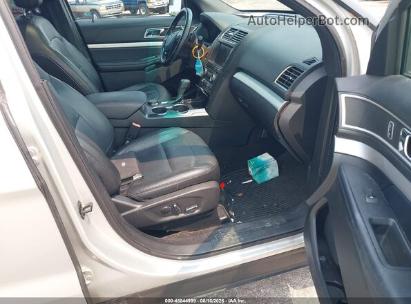 1FM5K8D89GGD23667 2016 FORD EXPLORER Серебряный Вид салона спереди