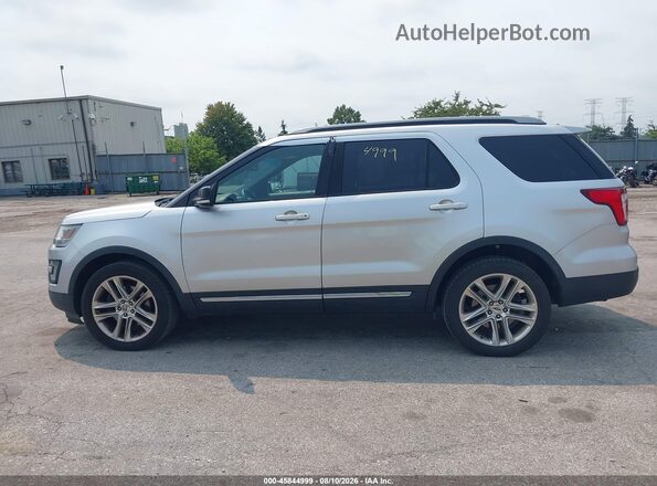 1FM5K8D89GGD23667 2016 FORD EXPLORER Серебряный Панорамный вид салона 360°