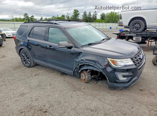 1FM5K8D89HGC28835 2017 FORD EXPLORER Black Առջևի աջ