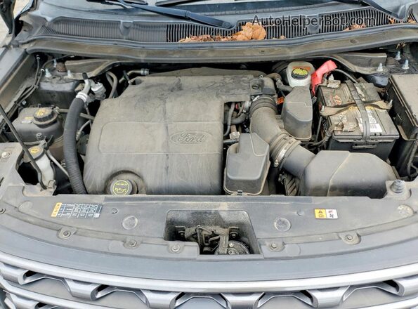 1FM5K8D89HGC28835 2017 FORD EXPLORER Black Շարժիչի բաժամունքի տեսք
