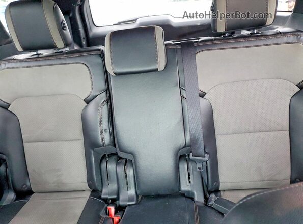 1FM5K8D89HGC28835 2017 FORD EXPLORER Black Հետևի նստատեղերի տեսք