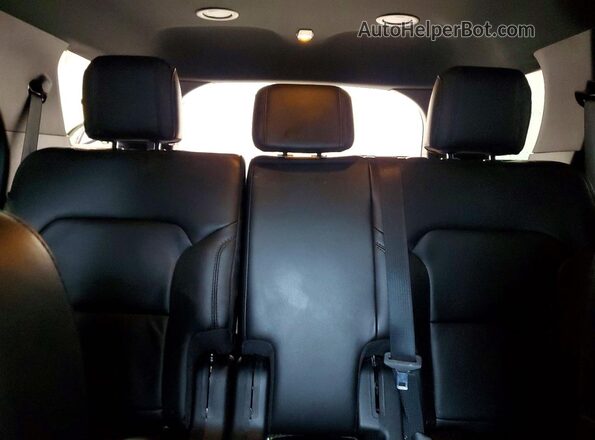 1FM5K8D89JGA77985 2018 FORD EXPLORER Brown უკანა სავარძლების ხედი