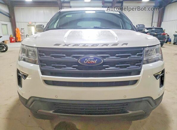 1FM5K8D89JGC61369 2018 FORD EXPLORER White Вид спереду