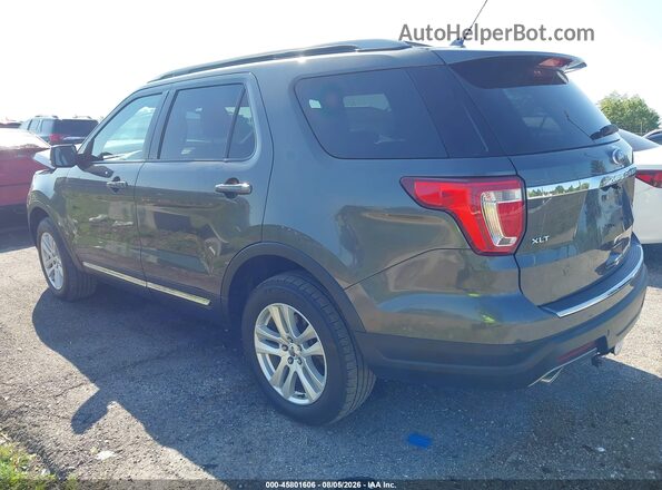 1FM5K8D89JGC67608 2018 FORD EXPLORER Black Հետևի ձախ