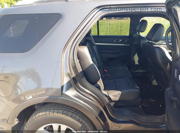 1FM5K8D89JGC67608 2018 FORD EXPLORER Black VIN կոդի պիտակի տեսք