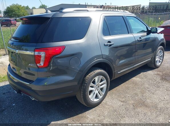 1FM5K8D89JGC67608 2018 FORD EXPLORER Black Հետևի աջ