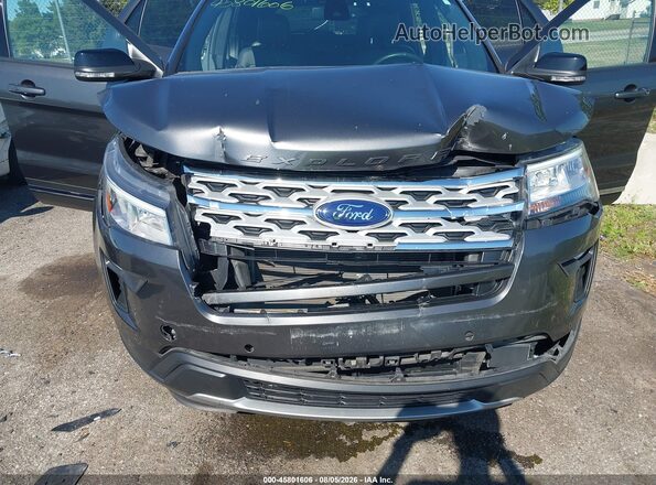 1FM5K8D89JGC67608 2018 FORD EXPLORER Black Դիմացի տեսք