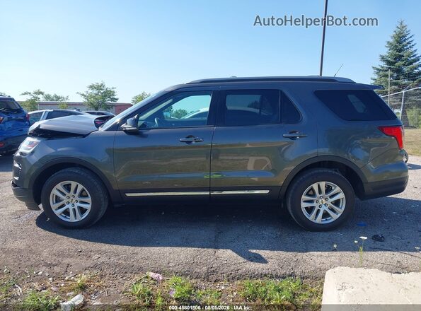 1FM5K8D89JGC67608 2018 FORD EXPLORER Black Սալոնի 360 աստիճան տեսք