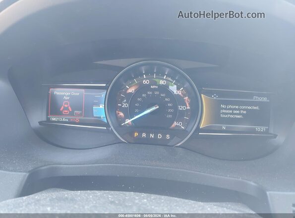1FM5K8D89JGC67608 2018 FORD EXPLORER Black Հետևի նստատեղերի տեսք