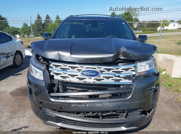 1FM5K8D89JGC67608 2018 FORD EXPLORER Black Սարքավորումների վահանակի տեսք