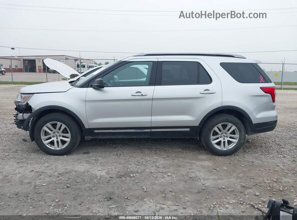 1FM5K8D89JGC82688 2018 FORD EXPLORER Silver 