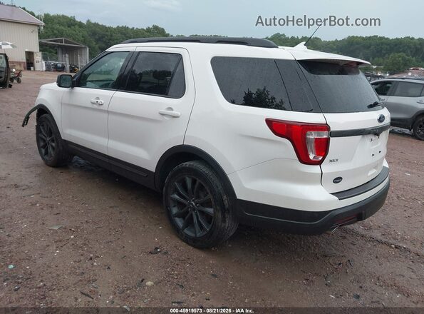 1FM5K8D89KGA60976 2019 FORD EXPLORER White Tył lewy