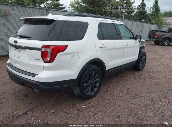 1FM5K8D89KGA60976 2019 FORD EXPLORER White Tył prawy