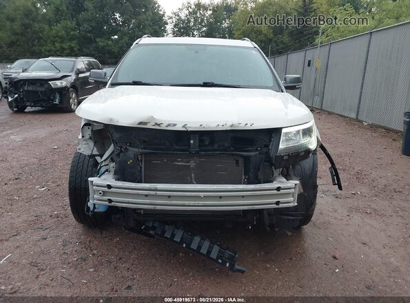 1FM5K8D89KGA60976 2019 FORD EXPLORER White Widok wnętrza z tyłu