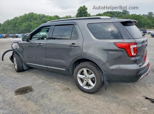 1FM5K8D8XGGA31817 2016 FORD EXPLORER Серый Задняя левая четверть