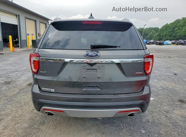 1FM5K8D8XGGA31817 2016 FORD EXPLORER Серый Вид сзади