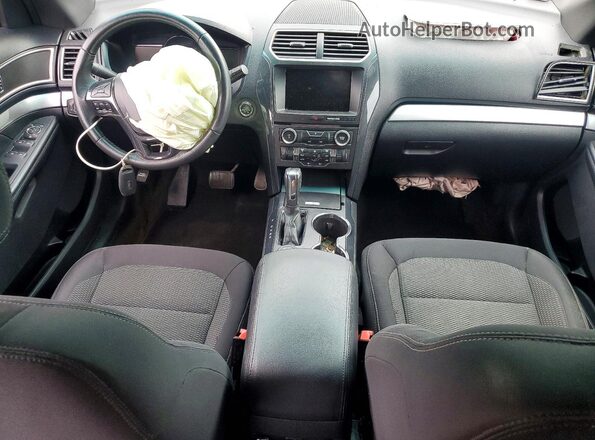 1FM5K8D8XGGA31817 2016 FORD EXPLORER Серый Вид панели приборов