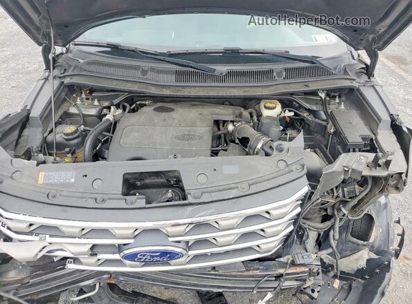 1FM5K8D8XGGA31817 2016 FORD EXPLORER Серый Вид подкапотного пространства