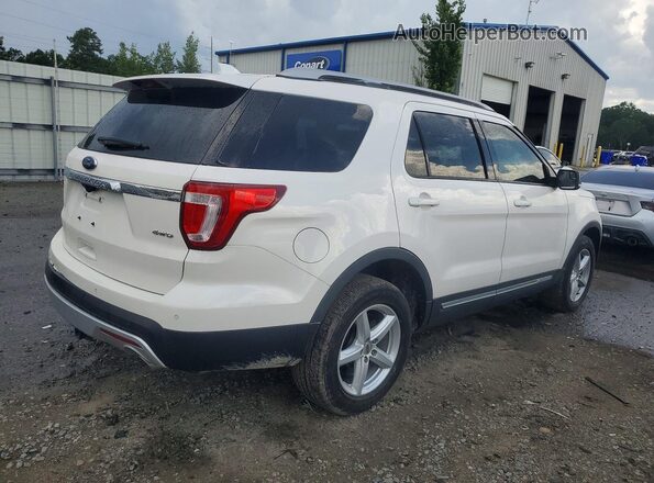 1FM5K8D8XGGA49895 2016 FORD EXPLORER White Հետևի աջ